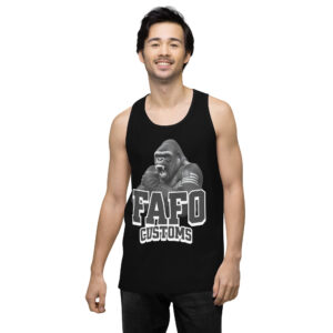 Men’s FAFO Blk tank top