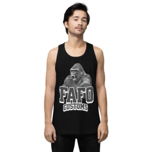 Men’s FAFO Blk tank top