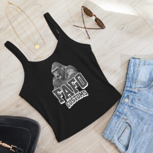 FAFO Women’s micro-rib tank top