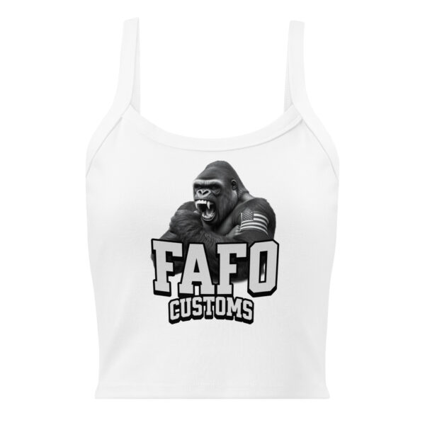 FAFO Women’s micro-rib tank top - Image 2